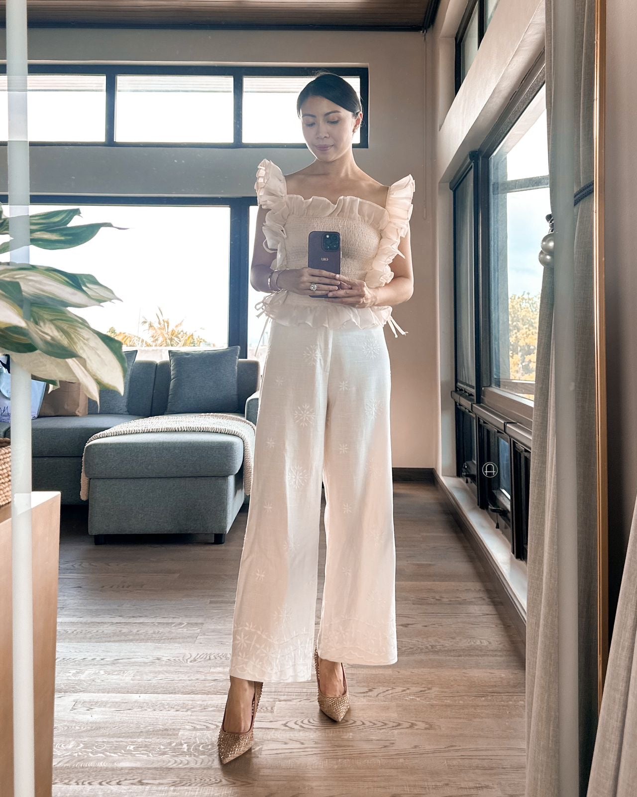 Hiraya Top ( organdy )