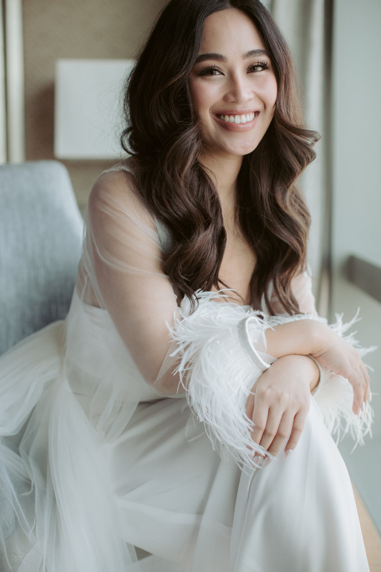 Cassandra Dressing Robe ( Tube Slipdress )