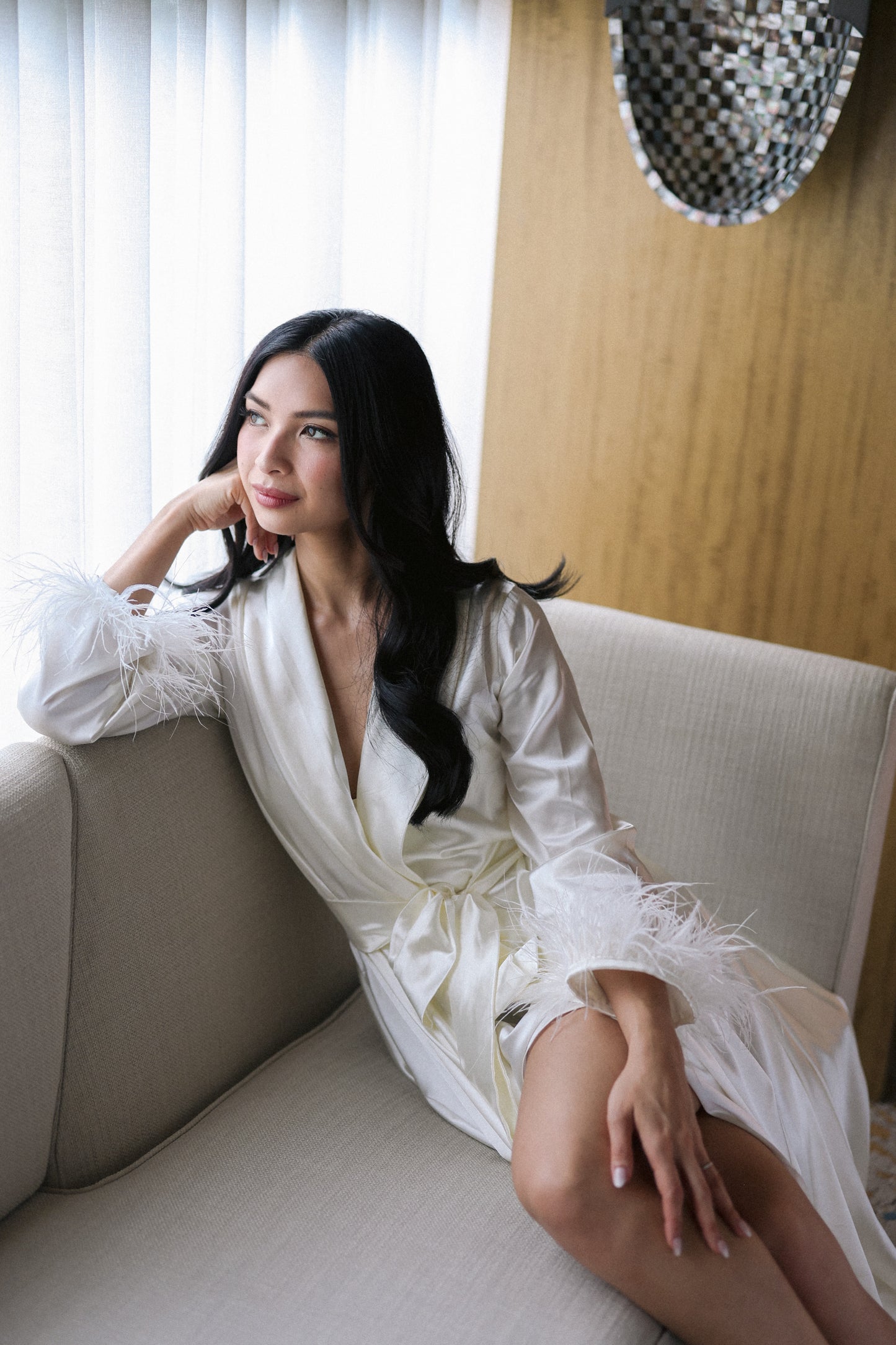 Cornelia Dressing Robe (local silk)