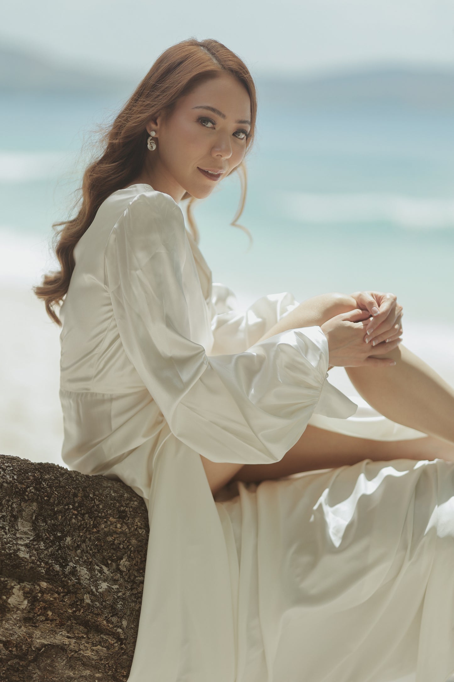 Emery Dressing Robe (Local Silk)