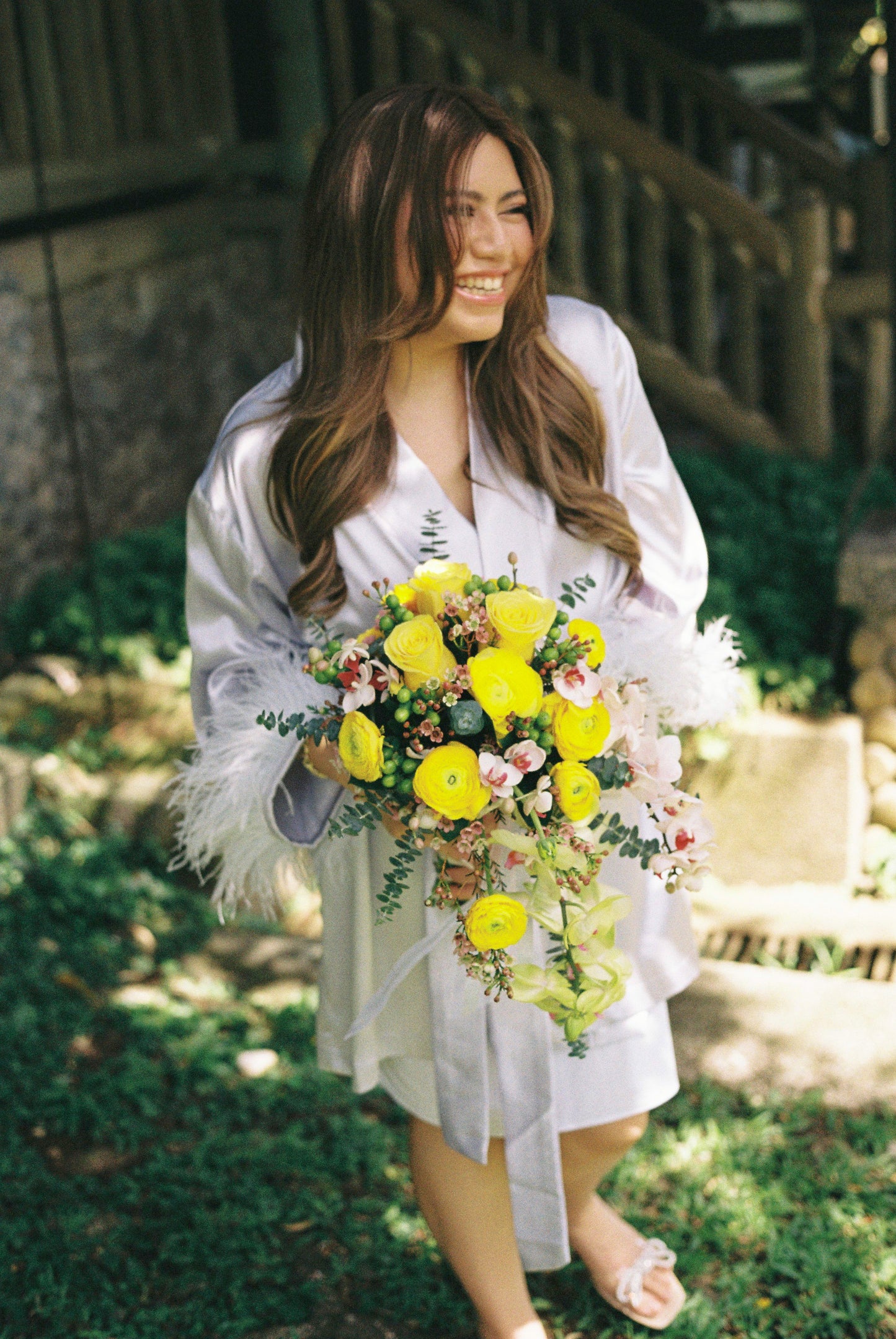 Luna  Robe ( local silk )