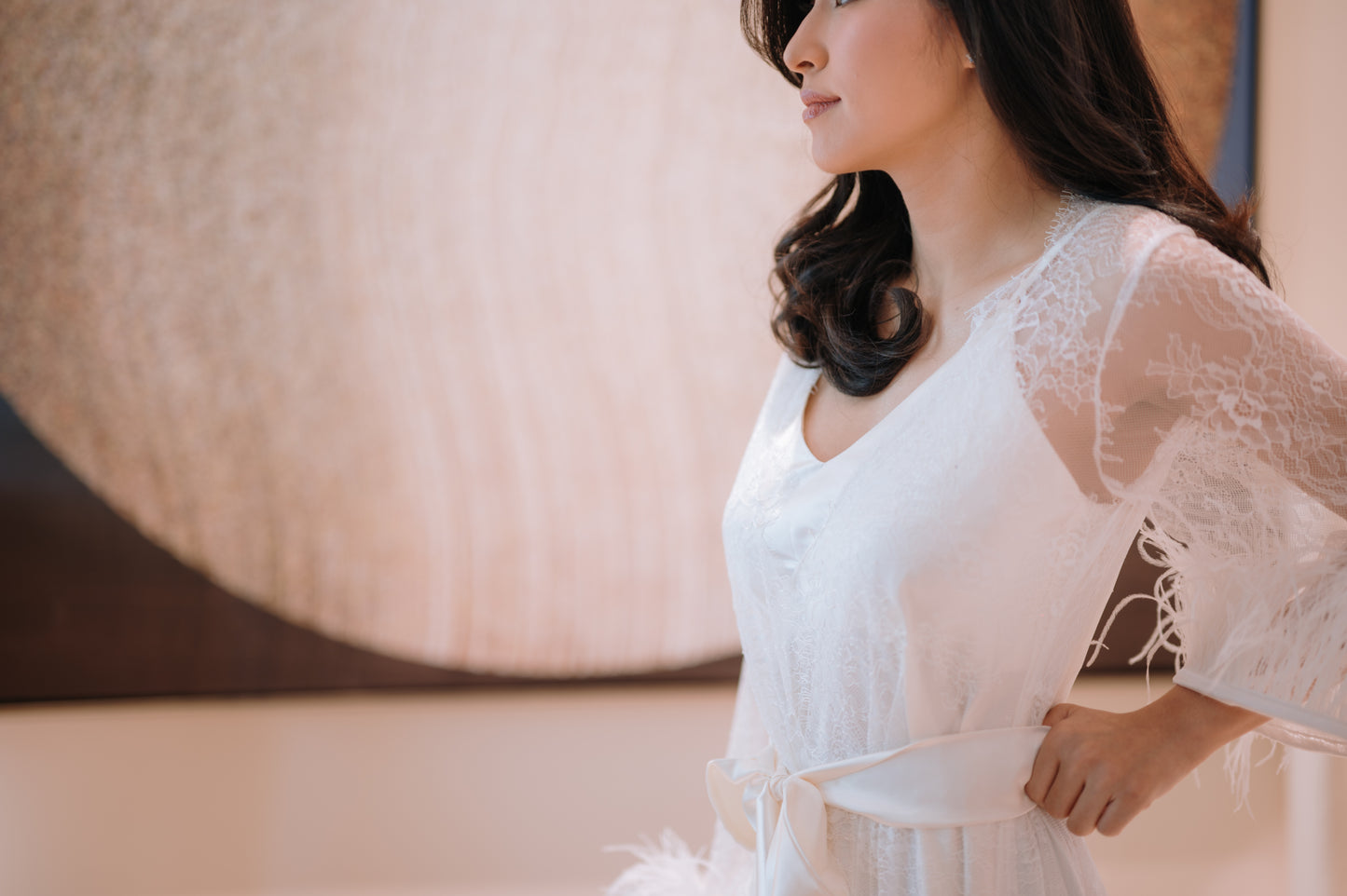 Francesca Dressing Robe ( short slipdress )