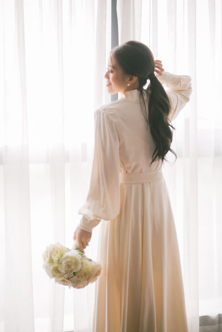 Elizabeth Dressing Robe ( italian silk )