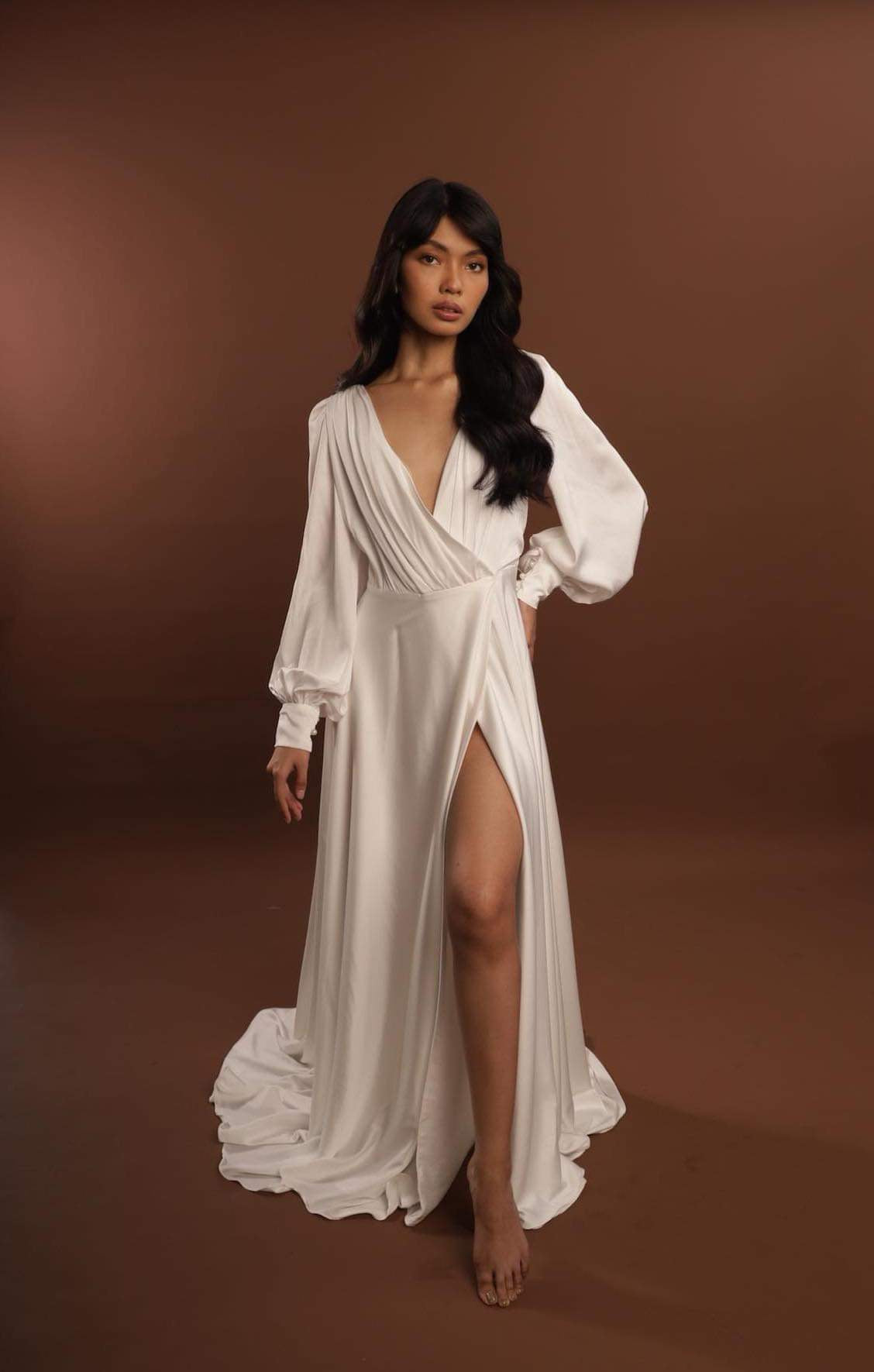 Emery Dressing Robe ( Italian Silk )