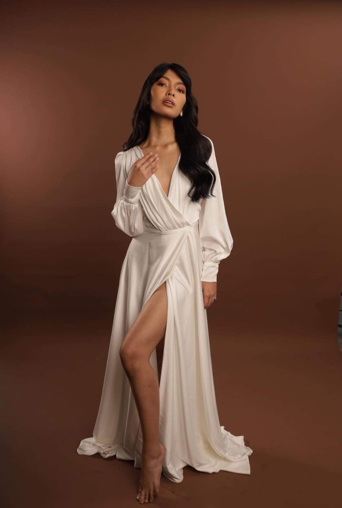 Emery Dressing Robe ( Italian Silk )