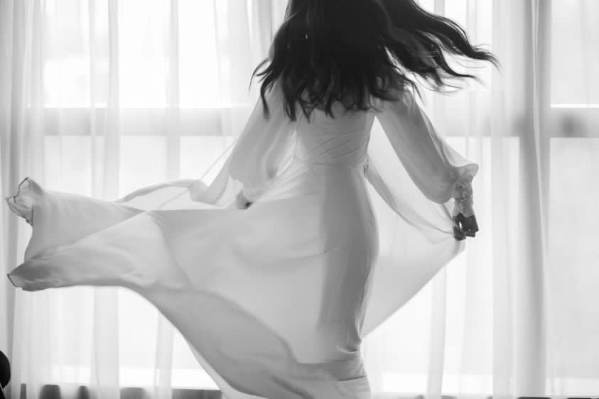 Elizabeth Dressing Robe ( italian silk )