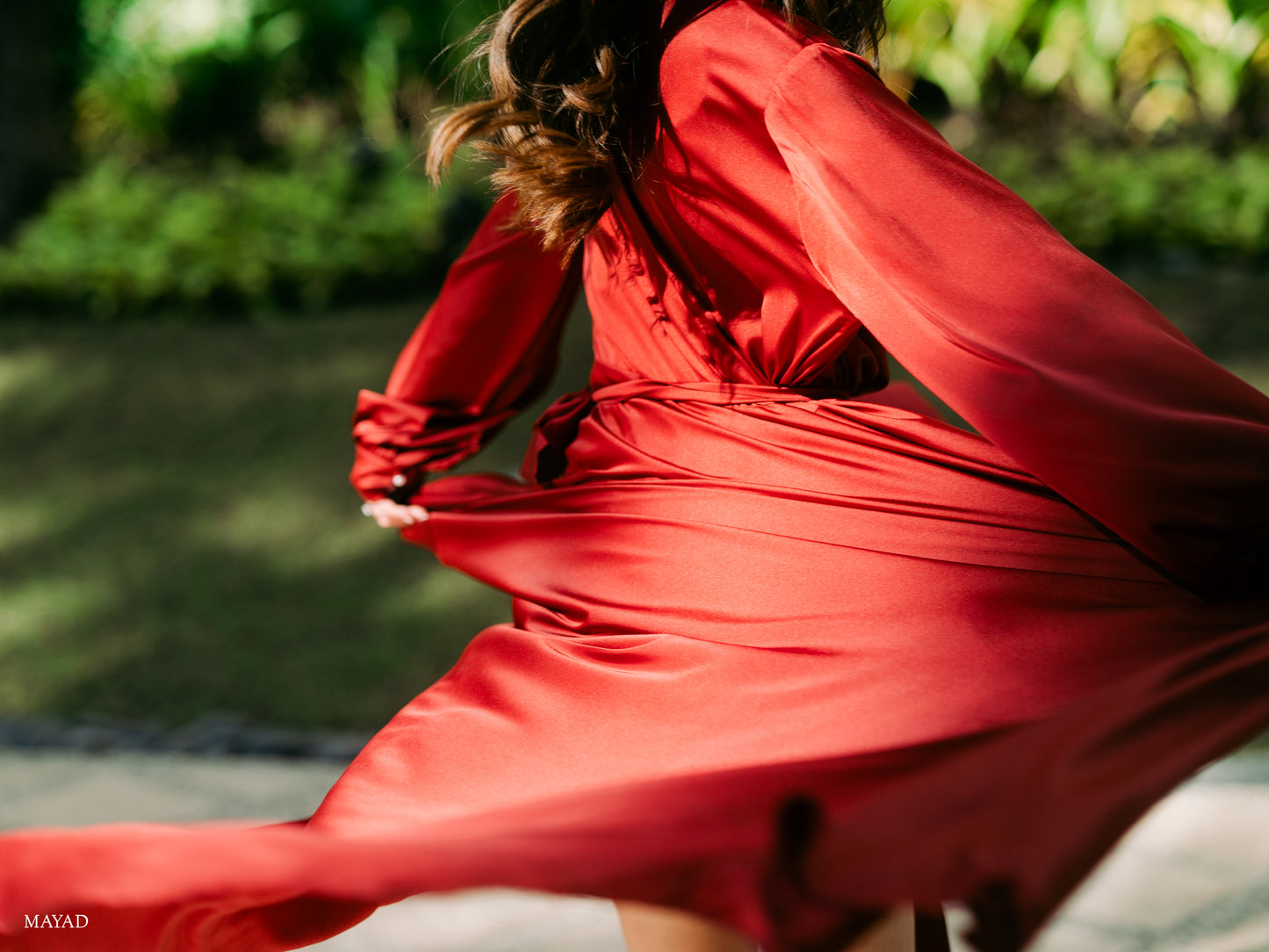 Elizabeth Dressing Robe ( italian silk )