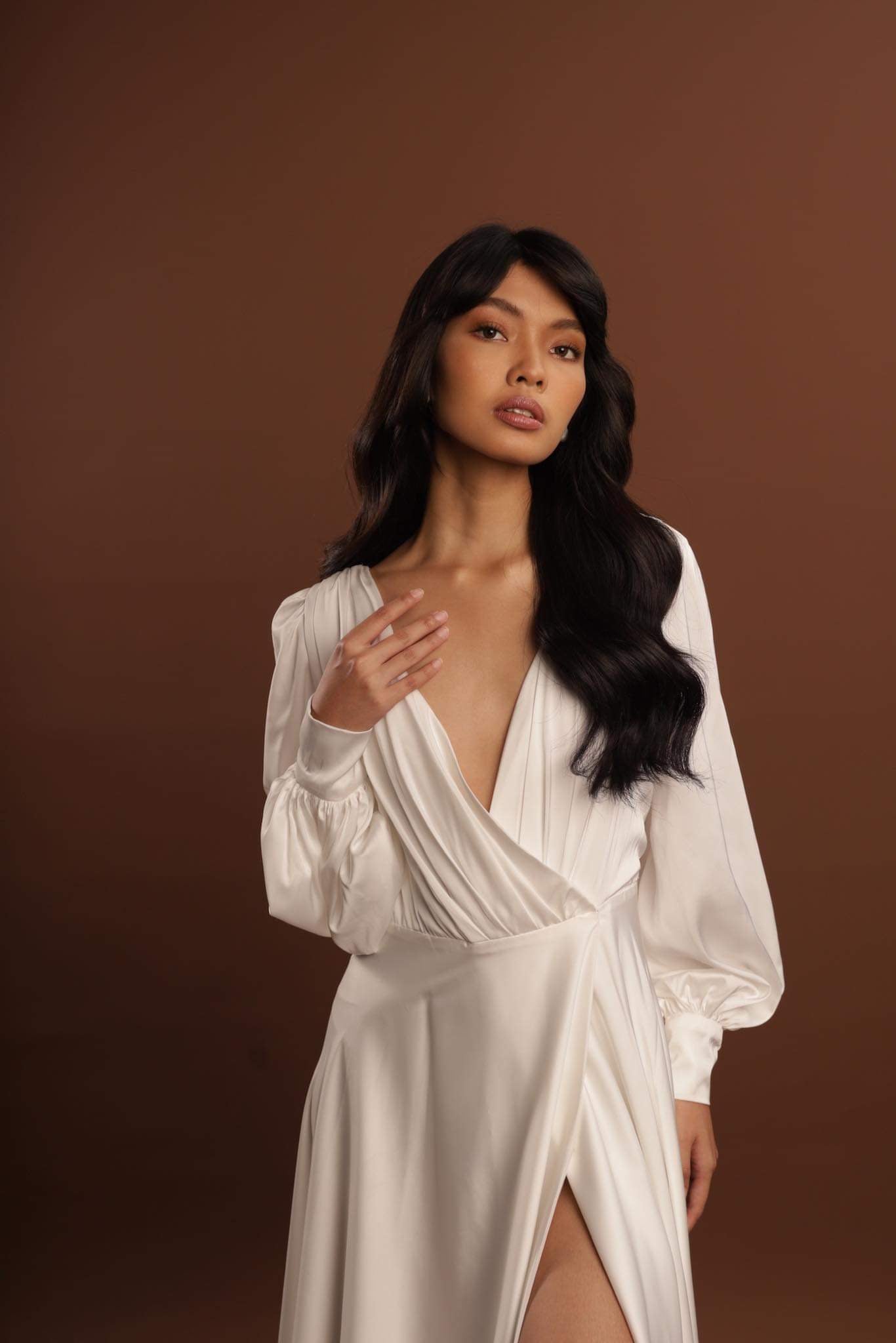 Emery Dressing Robe ( Italian Silk )