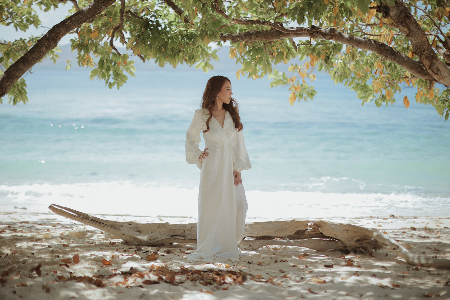 Emery Dressing Robe (Local Silk)
