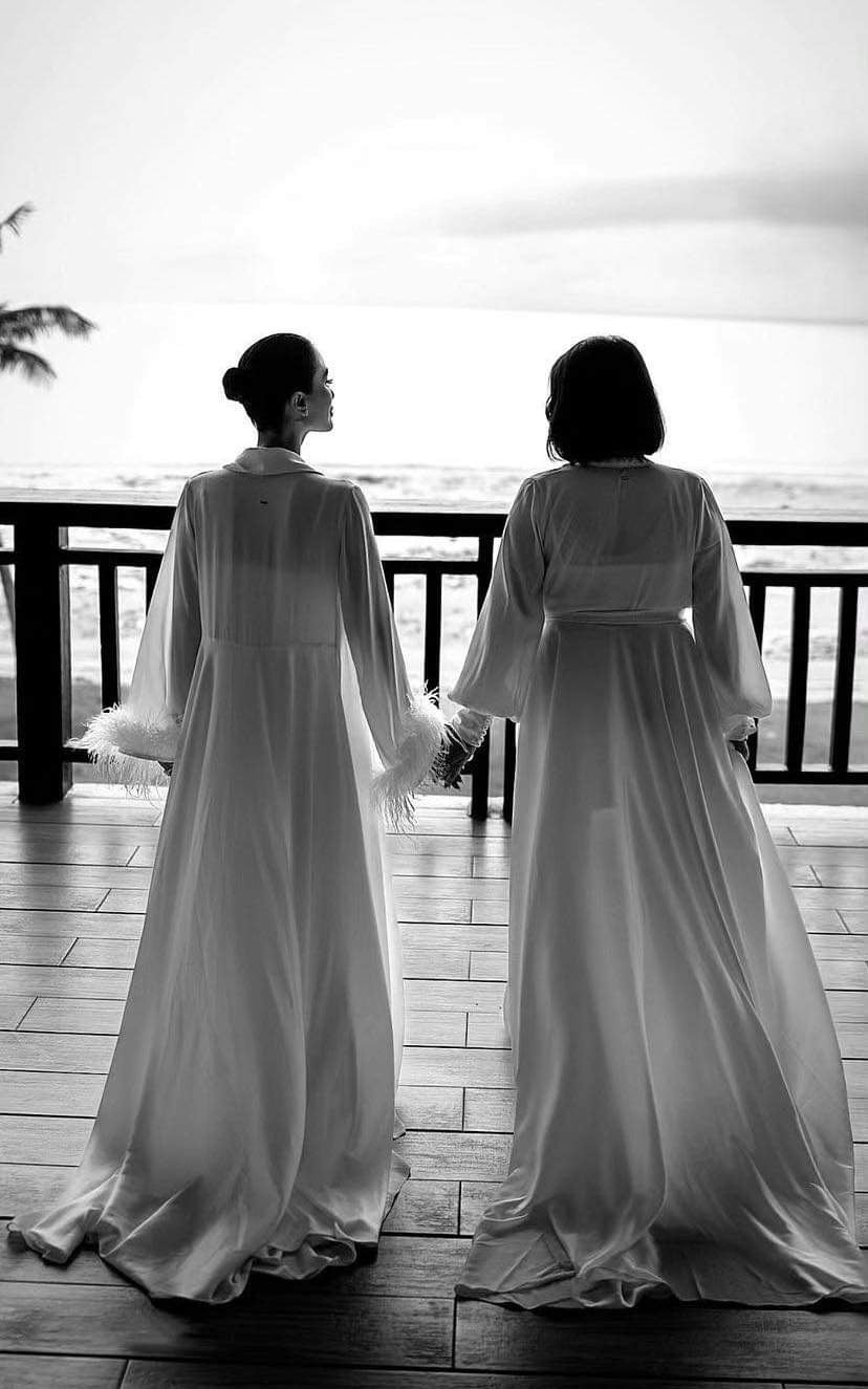 Cornelia Dressing Robe (italian silk)