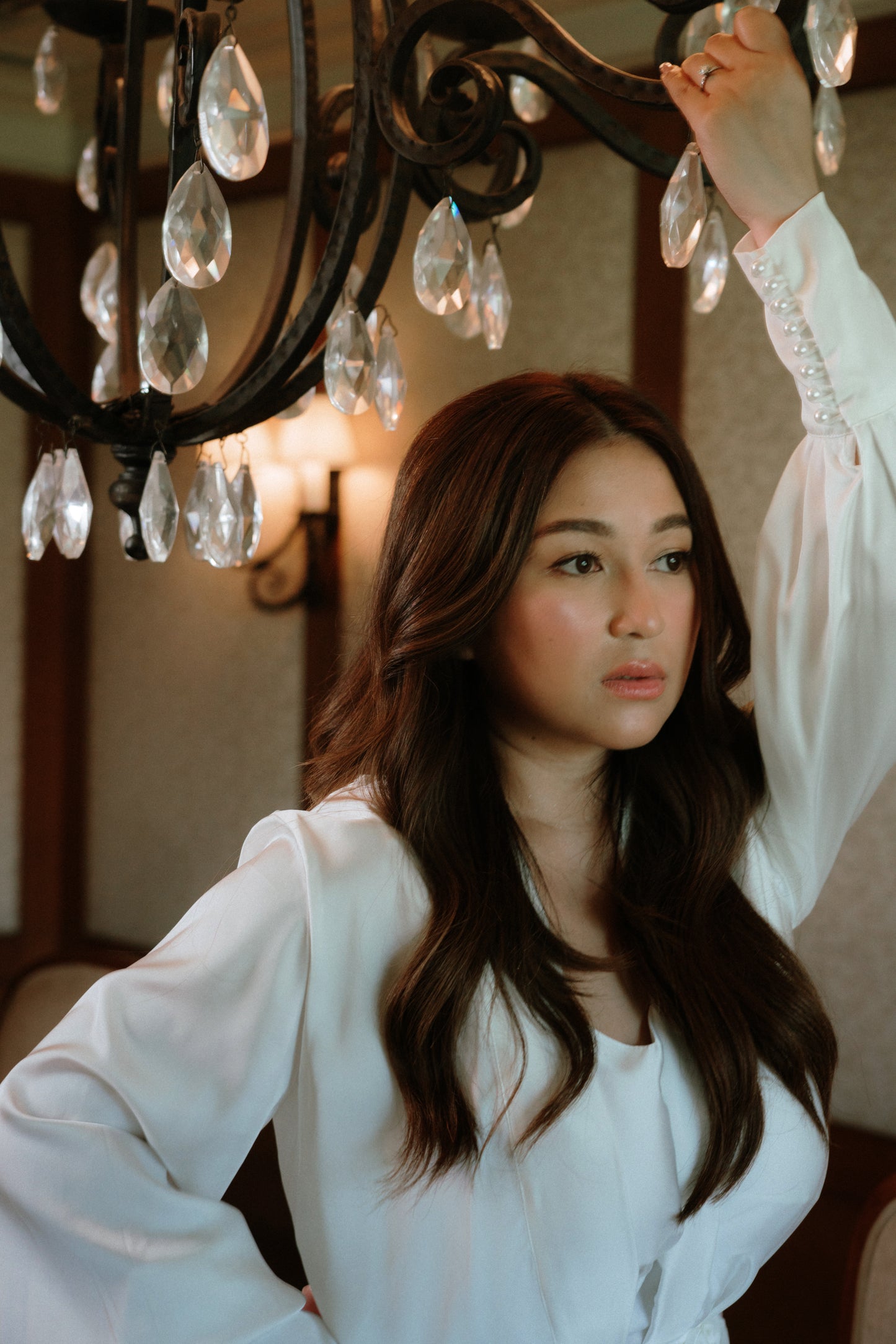 Elizabeth Dressing Robe ( italian silk )