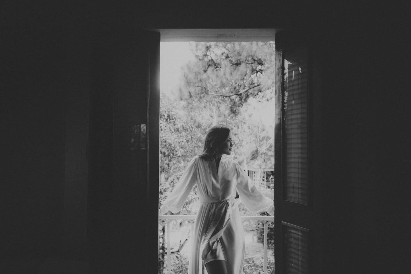 Elizabeth Dressing Robe ( local silk )