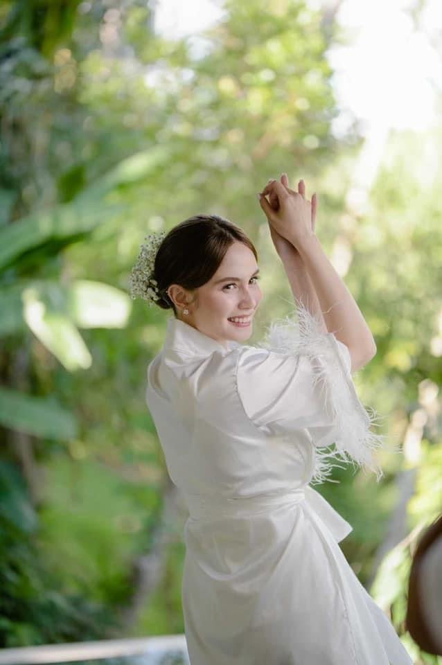 Luna  Robe ( local silk )