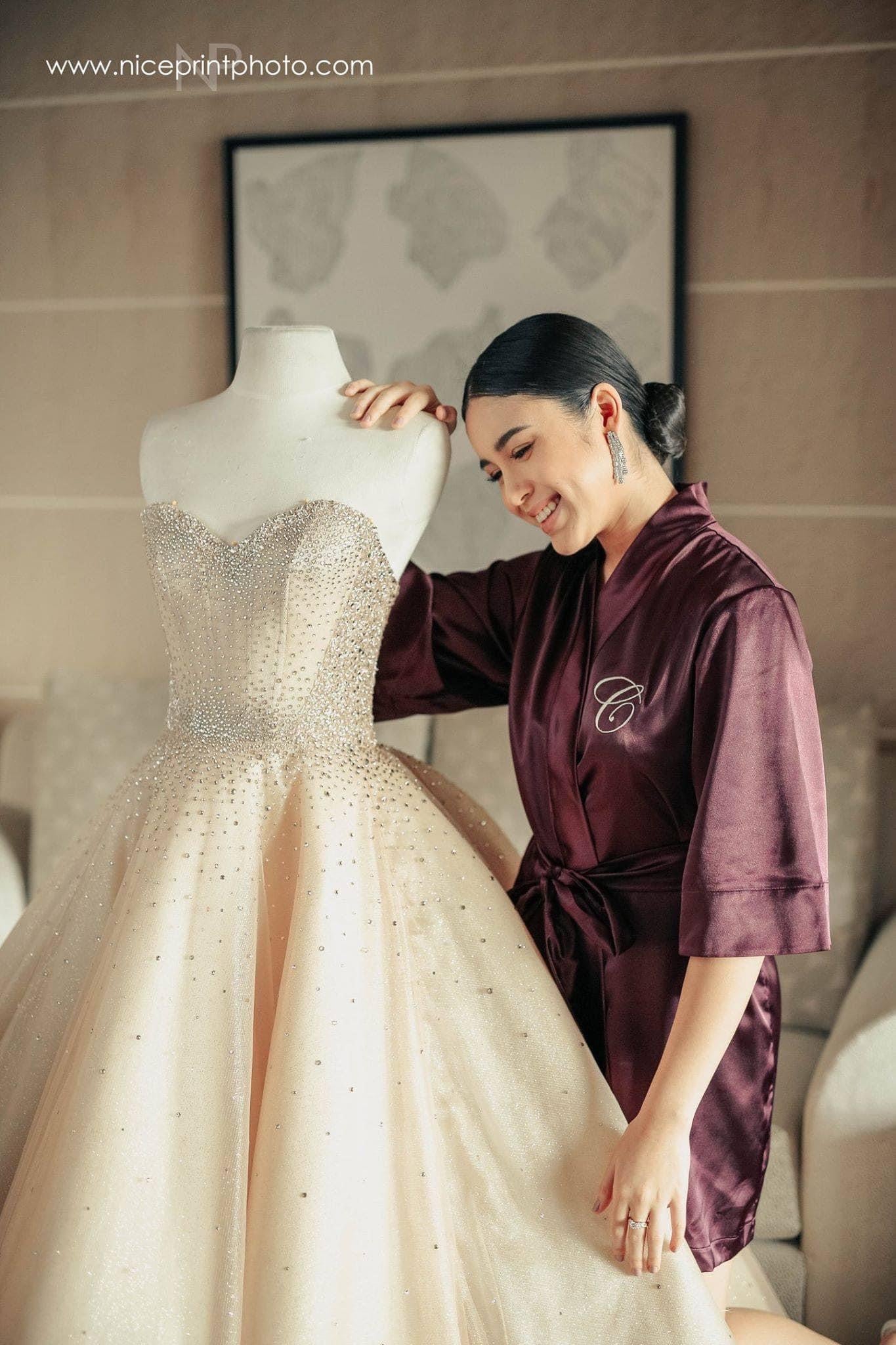 Elvira Robe ( local silk )