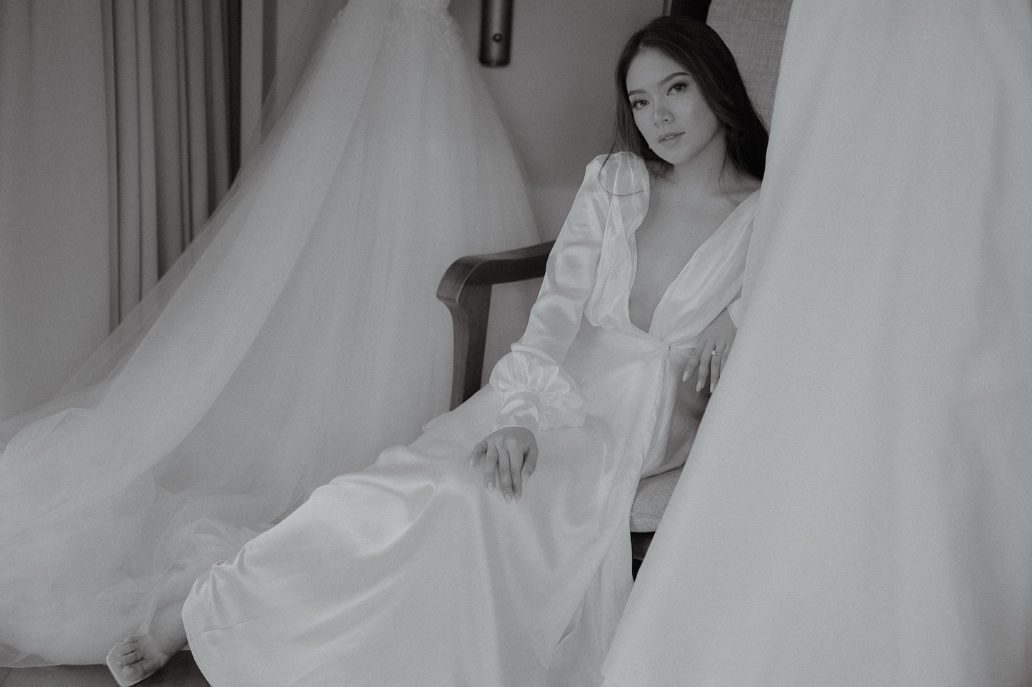 Emery Dressing Robe (Local Silk)