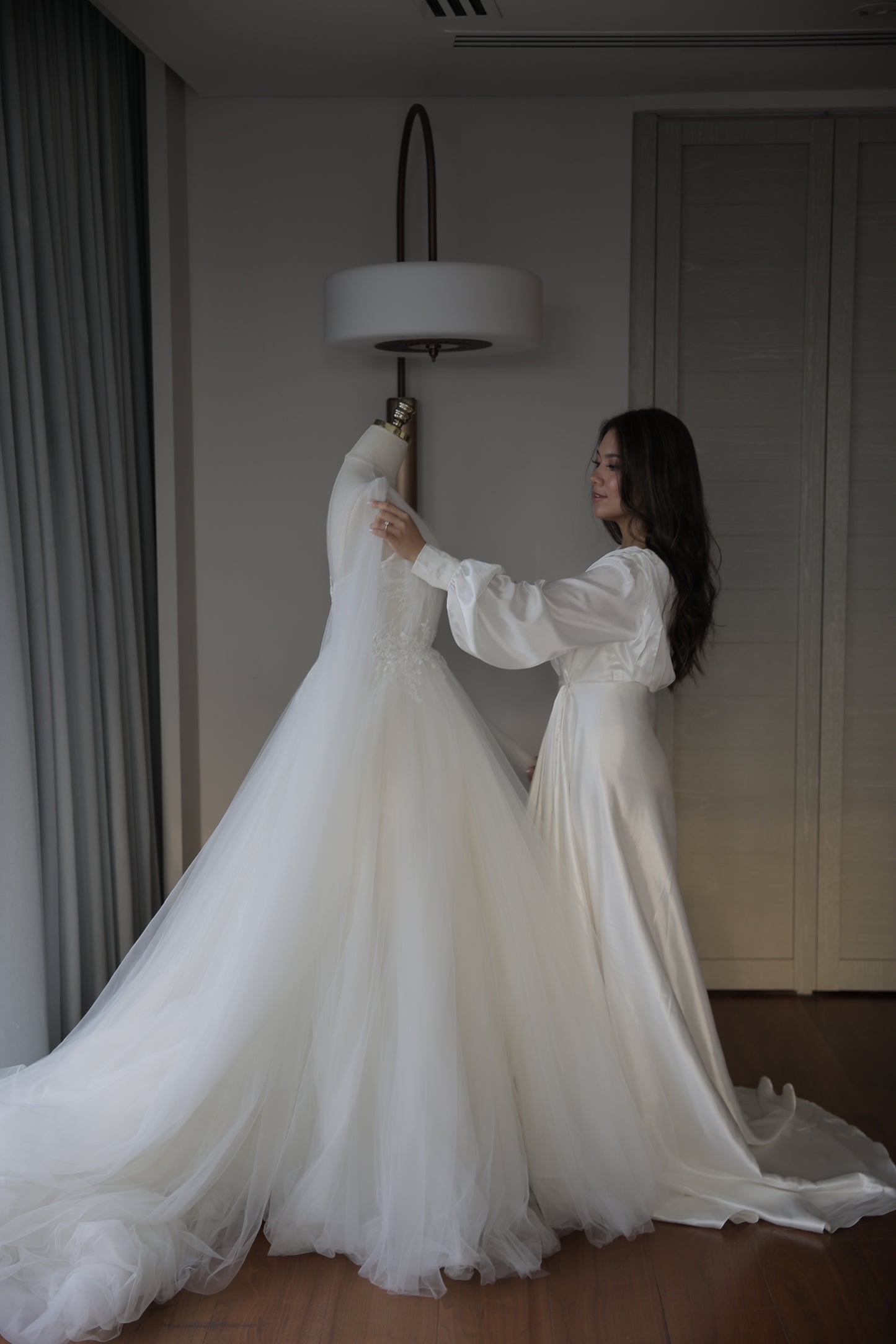 Emery Dressing Robe (Local Silk)