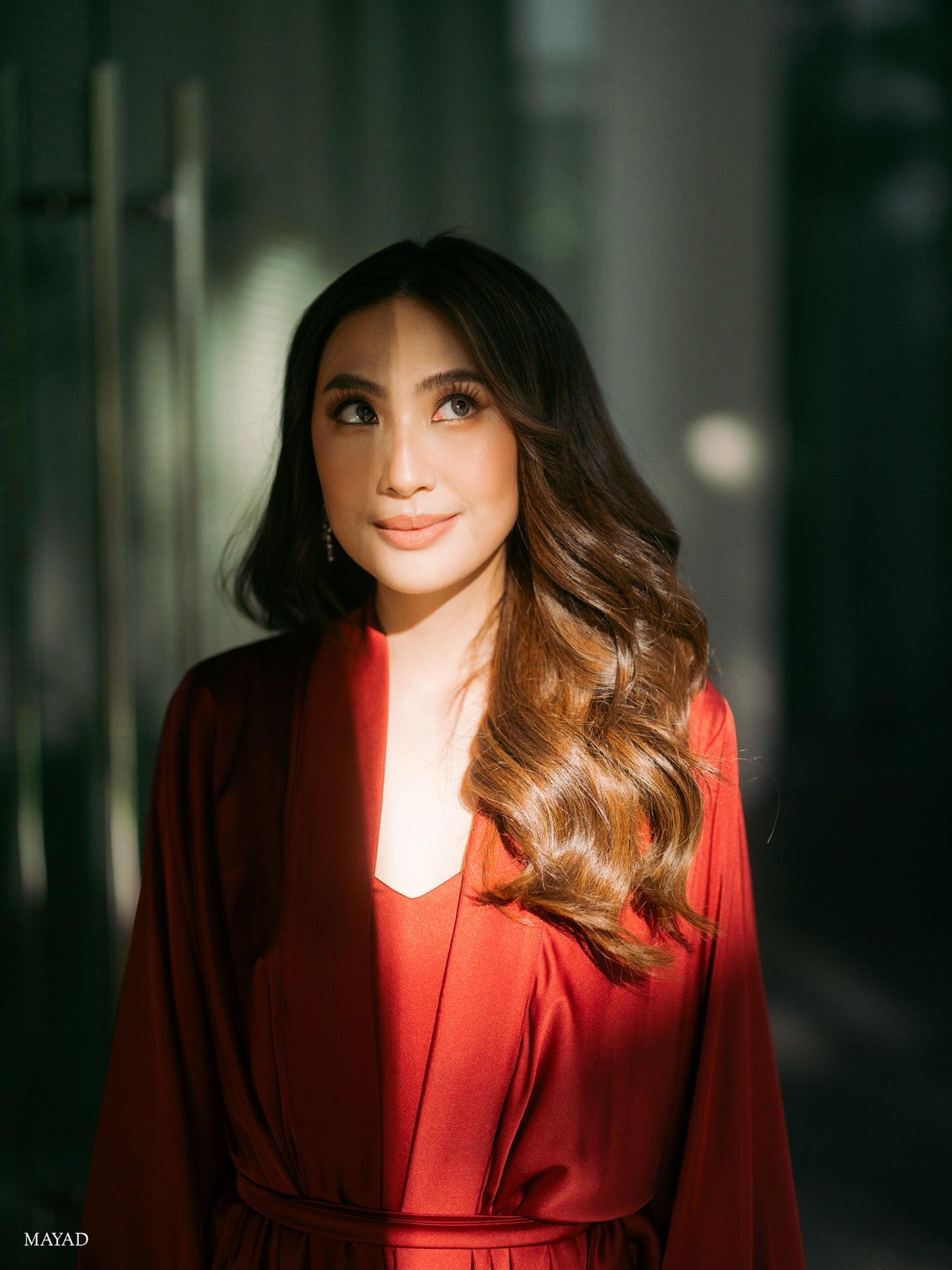 Elizabeth Dressing Robe ( italian silk )