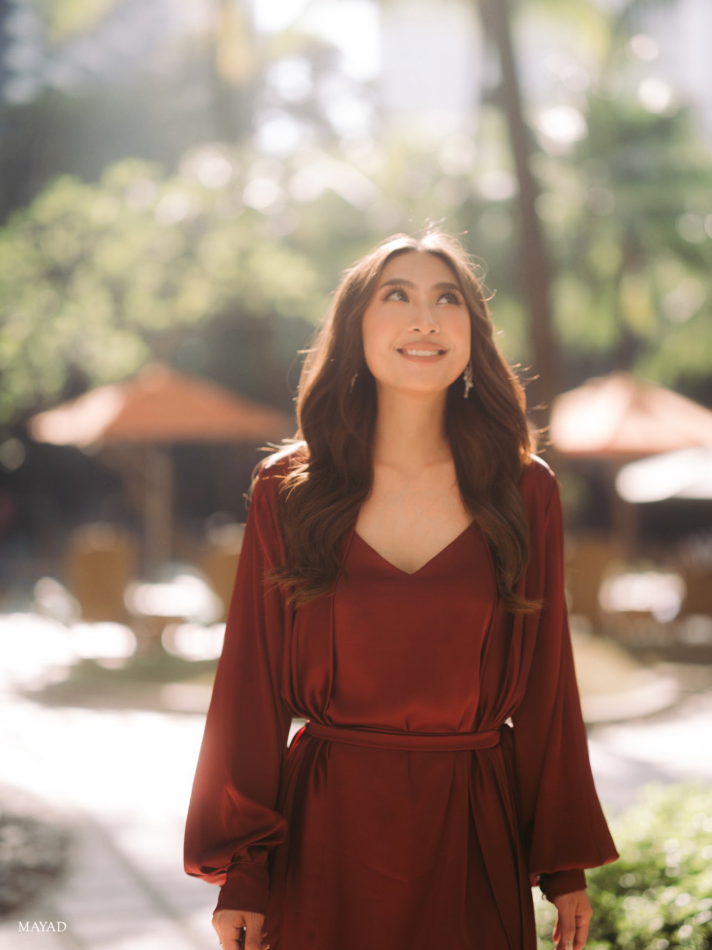 Elizabeth Dressing Robe ( italian silk )